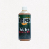 Ликвид Dynamite Baits Big Fish River Bait Soak Shrimp and Krill 500ml 500мл