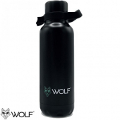 Фляга стальная Wolf Flask Black Edition 750ml