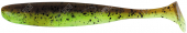 Силикон Keitech Easy Shiner 3.5" #401 Green Pumpkin/Chartreuse