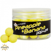 Поп-ап Dynamite Baits N-Ticers Pop-up Pineapple&Banana 12mm