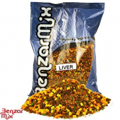 Прикормка Benzar Mix Crushed PVA Bag Mix Liver 800g