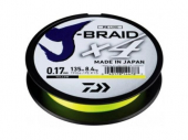 Шнур Daiwa J-Braid X4E Yellow 135 м. 0.13мм 5.9kg