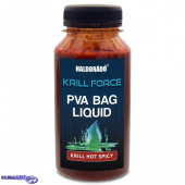 Ликвид Haldorado Krill Force PVA Bag Liquid Krill Hot Spicy 180ml