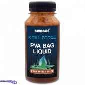 Ликвид Haldorado Krill Force PVA Bag Liquid Krill Indian Spice 180ml