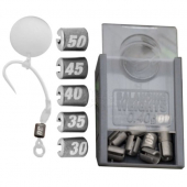 Огрузка для вертлюга KORDA Dark Matter Balancing Weights 10шт
