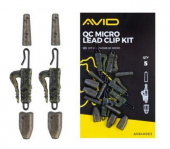 Безопасная клипса микро Avid Carp Qc Micro Lead Clip Kit
