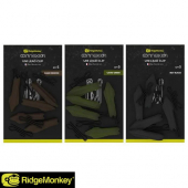 Безопасная клипса для грузил Ridge Monkey Connexion Uni Lead Clip Camo Brown 5шт