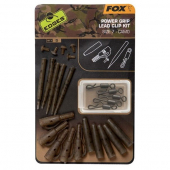 Безопасная клипса усиленная Fox Edges Camo Power Grip Lead Clip kit Size 7 Camo 5шт