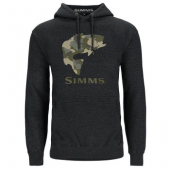 Худи Simms Bass Fill Hoody Charcoal Heather S (13767-086-20)