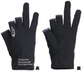 O.S.P. Breath Inner Gloves Black (Print Gray) L