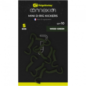 Лентяйка Ridge Monkey Connexion Mini D-Rig Kickers Organic Brown L 10шт