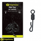 Вертлюг быстросьемный Ridge Monkey Quick Change Swivel Size 8 10шт