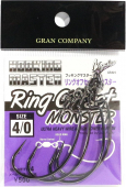 Рыболовный крючок VARIVAS RING OFFSET MONSTER #NS BLACK