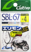 Рыболовный крючок OWNER CULTIVA SBL-67 AREA MONSTER