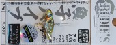 Воблер RUDIE'S GYOSHI VIBE 2.5G #SILVER MACKEREL W/GOLD BACK 144
