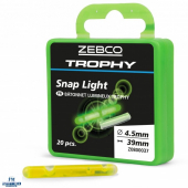 Светлячок Zebco Trophy Snap Light 20pcs Pack 4,5 x 39mm