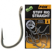 Крючки Fox Edges Armapoint Stiff Rig straight size 7 10шт