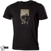 Футболка Nash Make It Happen T-Shirt Fish Logo Black 1шт