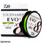 Плетеный шнур Daiwa Tournament 8 Braid Evo+ Chartreuse 0,12mm 8,6kg 135m
