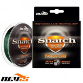 Плетеный шнур Nevis Snatch Super Braid Micro 8 Green 0,14mm 10,7kg 100m