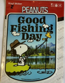 Наклейки PEANUTS SNOOPY FISHING #SNO-007