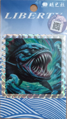 Наклейки MEIKOSHA LIBERTY FISHING STICKER SGP-22 SHINKAIGYO