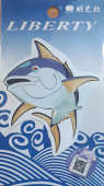 Наклейки MEIKOSHA LIBERTY FISHING STICKER S-136 KIHADA