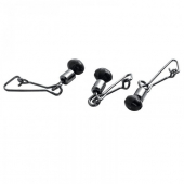 Вертлюг с буферным шариком и карабином Matrix X-Strong Feeder Bead Snap Links Size 10