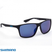 Сонцезахисні окуляри Shimano Eyewear Technium Matte Black + Blue Mirror