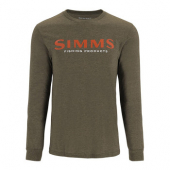 Реглан Simms Logo Shirt LS Loden Heather L (13626-1274-40)