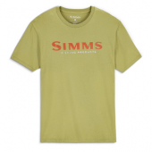 Футболка Simms Logo T-shirt Tent Green L (12803-1347-40)