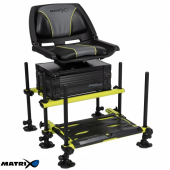Сидіння на фідерну станцію Matrix F25 Pro Swivel Seatbox Lime Edition