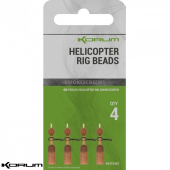 Набор бокового отвода Korum Smokescreen Helicopter Rig Beads 4pcs