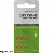 Бусина быстросъемная Korum Smokescreen Quick Change Bolt Beads 6pcs
