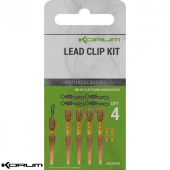 Безопасная клипса Korum Smokescreen Lead Clip Kit 4pcs