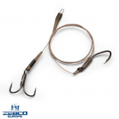 Готовый поводок Zebco DB Series Float Rig Leader 30lb 14kg Size 1+4 1шт