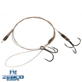 Готовый поводок Zebco DB Series Long Cast Leader 30lb 14kg Size 2 1шт