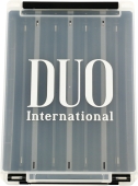 Коробка DUO Reversible Lure Case 180 Pearl Black/Clear