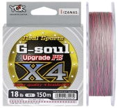 Шнур YGK G-Soul X4 Upgrade 200m (серый) #1.5/25lb (арт.887755450110)