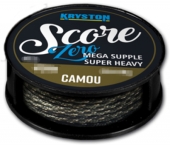 Ледкор без свинца KRYSTON Score ZERO Leadfree Leader 45lb, 10 м Camou (арт.909935290)