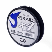 Шнур Daiwa J - Braid X4E 0,15mm-270m Dark Green 