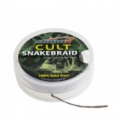 Повідковий матеріал в матовою оплетке Climax CULT Snake Braid 40lb. Weed 