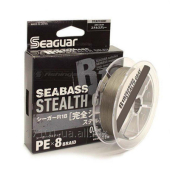 Шнур плетеный Seaguar R18 Seabass GRAY 150m #1.2