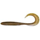 Силикон Megabass KEMURI CURLY 2.5" GREEN PUMPKIN SHAD (арт.909935450)