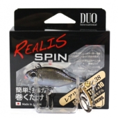 Тейл-спиннер DUO Realis Spin 38mm 11.0g CCC3226 Black Smokey Shad