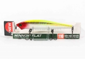 Воблер Duel Hardcore Minnow Flat 110SP 110mm 15.5g #HCR (R1362-HCR)