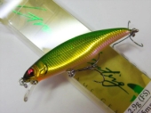 Воблер Megabass GREAT HUNTING 45 FLAT SIDE (F) col. M LIME GOLD