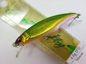 Воблер Megabass GREAT HUNTING 50 FLAT SIDE (F) col. M LIME GOLD