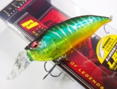 Воблер Megabass IXI SHAD TYPE-R col. CLEAR HOT TIGER