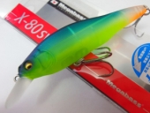 Воблер Megabass X-80SW LBO SHALLOW col. MAT LIME